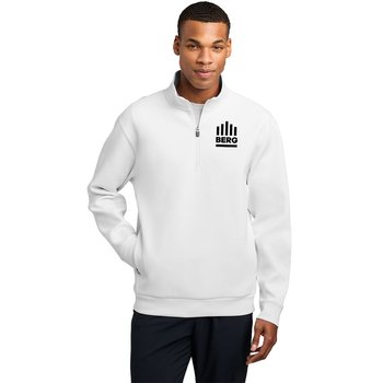 Sport-Tek® Men's Modern Performance Quarter-Zip Pullover - Silkscreened Personalization Available from Positive Promotions