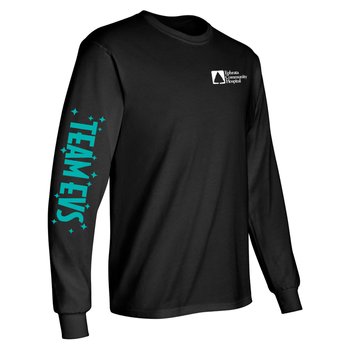 Team EVS Unisex 2-Location Long-Sleeved T-Shirt - Silkscreened Personalization Available from Positive Promotions
