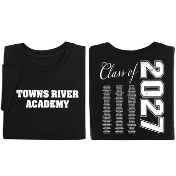 Class of 2027 Graduates List Gildan® Men's Heavy Cotton T-Shirt: Premium Colors - Silkscreened Personalization Available from Positive Promotions