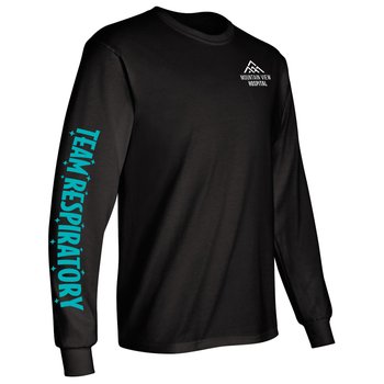Team Respiratory Long Sleeve T-Shirt from Positive Promotions