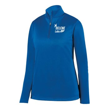 Augusta Sportswear® Women's Wicking Fleece Quarter-Zip Pullover - Silkscreened Personalization Available from Positive Promotions