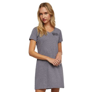 Women's V-Neck Jersey Dress - Silkscreened Personalization Available from Positive Promotions