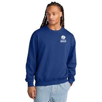 Stanley/Stella® Unisex Ledger Dry Crewneck Sweatshirt - Silkscreened Personalization Available from Positive Promotions