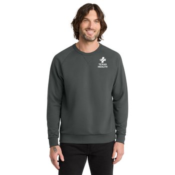 Allmade® Unisex Organic French Terry Crewneck Sweatshirt - Silkscreened Personalization Available from Positive Promotions
