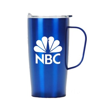 Stainless Steel Travel Coffee Mug - 20 Oz. - Personalization Available from Positive Promotions