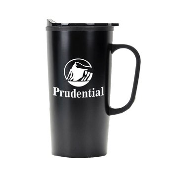 Coffee Mug Tumbler with Handle - 20 Oz. - Personalization Available from Positive Promotions