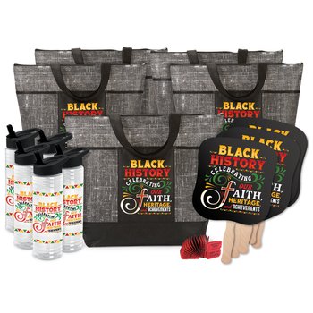 Black History: Celebrating Our Faith, Heritage, and Achievements Raffle/Value Pack from Positive Promotions