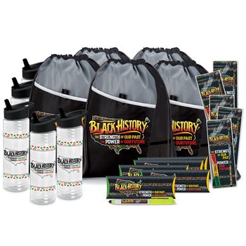 Black History: The Strength of Our Past, the Power of Our Future 20-Gift Raffle/Value Pack from Positive Promotions