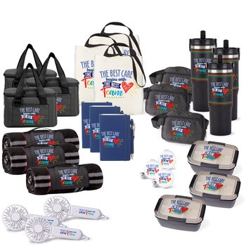 The Best Care Begins With the Best Team 27-Gift Raffle/Value Pack from Positive Promotions