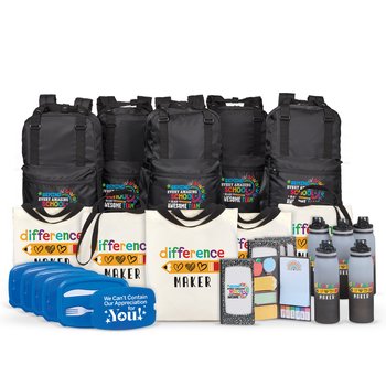 Teachers & Staff 25-Item Raffle/Value Pack from Positive Promotions