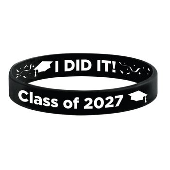 Class of 2027 Silicone Bracelet from Positive Promotions