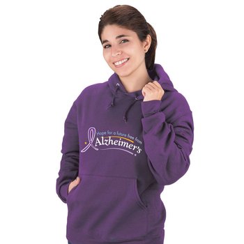 Hope For A Future Free From Alzheimer's Adult Sweatshirt from Positive Promotions