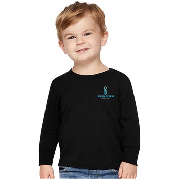 Rabbit Skins Toddler Long-Sleeve T-Shirt - Personalization Available from Positive Promotions