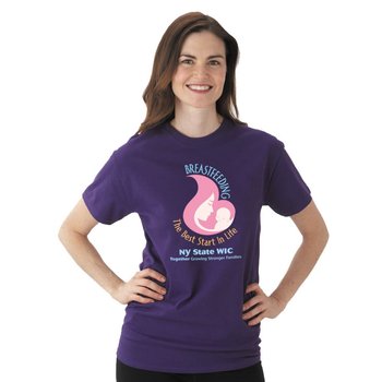 Breastfeeding...The Best Start In Life T-Shirt from Positive Promotions