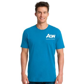 Next Level® Men's Premium Jersey T-Shirt - Silkscreened Personalization Available from Positive Promotions