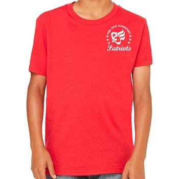 BELLA+CANVAS® Youth Jersey Short-Sleeve T-Shirt - Silkscreened Personalization Available from Positive Promotions