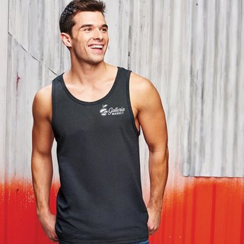 District&reg; Unisex Concert Tank Top&trade; - Silkscreened Personalization Available from Positive Promotions