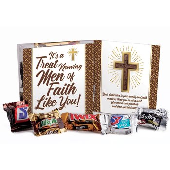 It's A Treat Knowing Men Of Faith Like You! Treat Pack from Positive Promotions
