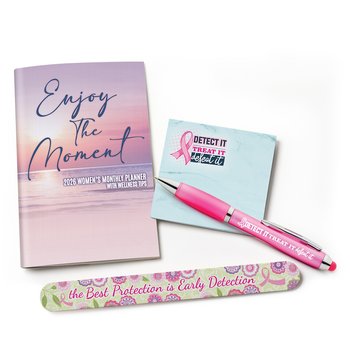 Deluxe Breast Cancer Awareness Kit from Positive Promotions