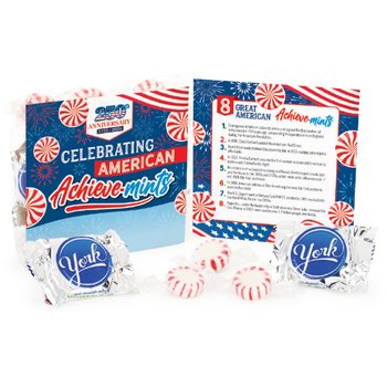 Celebrating American Achieve-mints Treat Pack from Positive Promotions