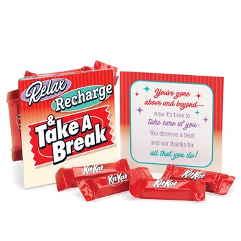 Relax, Recharge, & Take a Break Treat Pack from Positive Promotions