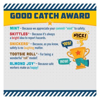 Good Catch Award Safety Awareness Snack Kit | Positive Promotions