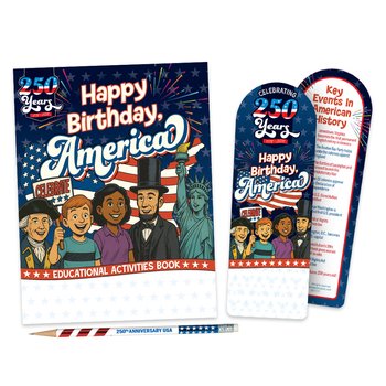 Happy Birthday America 3-Piece Value Pack from Positive Promotions