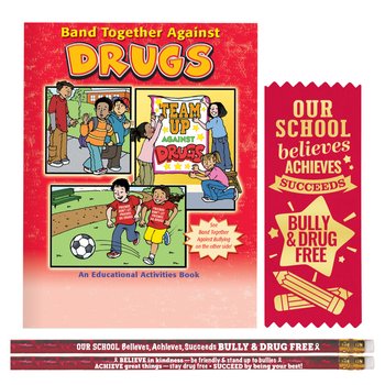 Band Together Against Drugs & Bullying 3-Piece Theme Kit from Positive Promotions