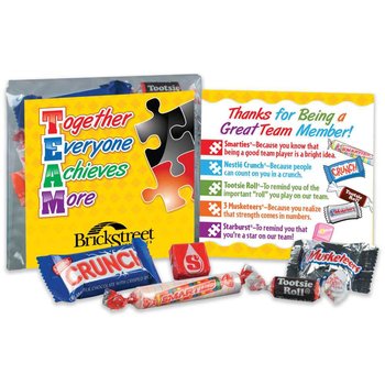 Teamwork Snack Notes Employee Appreciation Snack Gifts | Positive Promotions