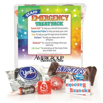 Staff Emergency Treat Pack - Personalization Available from Positive Promotions