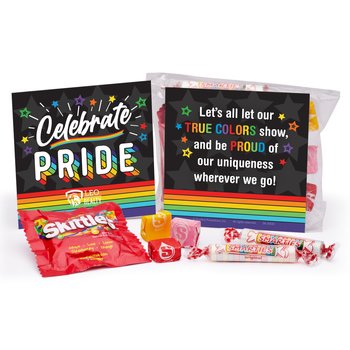 Celebrate Pride Treat Pack - One-Color Personalization Available from Positive Promotions