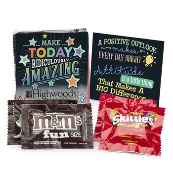 Make Today Ridiculously Amazing Treat Pack - One-Color Personalization Available from Positive Promotions