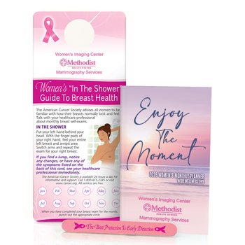 3-Piece Budget Breast Cancer Awareness Value Pack (English) - One-Color Personalization Available from Positive Promotions