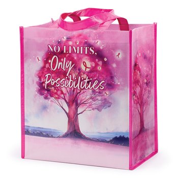 No Limits, Only Possibilities Laminated Eco-Shopper Totes from Positive Promotions