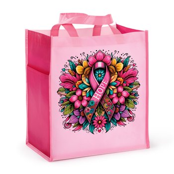 Hope Floral Eco-Shopper Tote from Positive Promotions