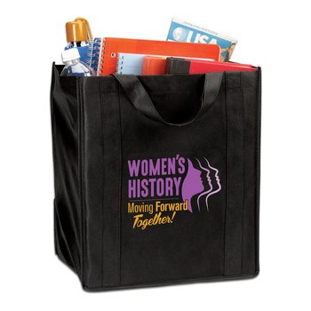 Women's History: Moving Forward Together! Tote Bag from Positive Promotions