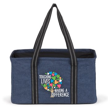 Touching Lives, Making a Difference Utility Tote from Positive Promotions