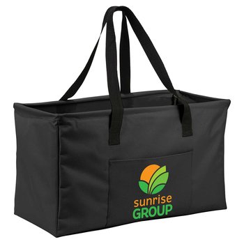 Utility Tote - One-Color Personalization Available from Positive Promotions