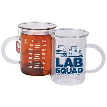 Lab Squad Glass Beaker Mug 14-Oz. from Positive Promotions