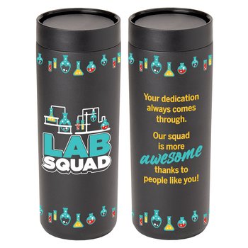 Lab Squad 360 Sipper Push & Sip Double Wall SS Vacuum Insulated Spill Proof Tumbler 18-Oz. from Positive Promotions