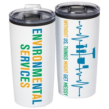 Environmental Services Teton Stainless Steel Tumbler 20-Oz. from Positive Promotions