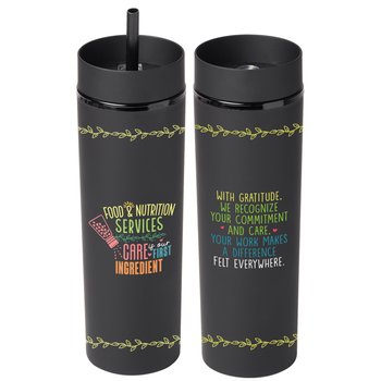 Food Services Canyon 2-In-1 Tumbler & Sipper from Positive Promotions