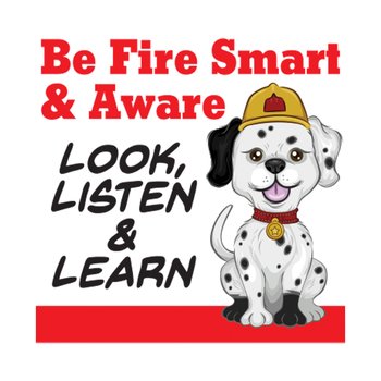 Be Fire Smart & Aware Temporary Tattoos - Pack of 100 from Positive Promotions