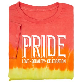 Pride: Love, Equality, Celebration Unisex Short-Sleeved T-Shirt from Positive Promotions