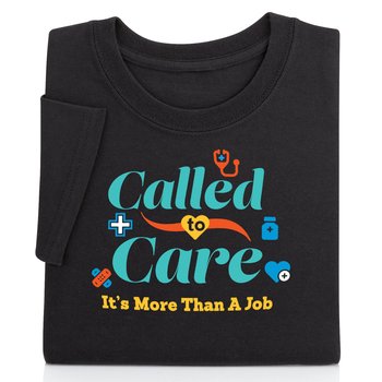 Called to Care: It's More Than a Job Unisex Short-Sleeved T-Shirt from Positive Promotions