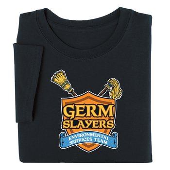 EVS: Germ Slayer - Short Sleeve T-Shirt from Positive Promotions