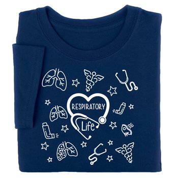 Respiratory Life- Short Sleeve Shirt from Positive Promotions