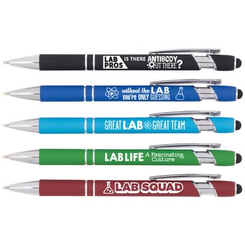 Medical Laboratory Professionals Tucson Stylus Pen Assortment Set - Pack of 25 from Positive Promotions