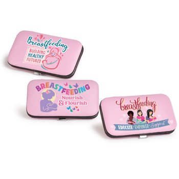 Breastfeeding Awareness 7-Piece Manicure Set Assortment - Pack of 6 from Positive Promotions