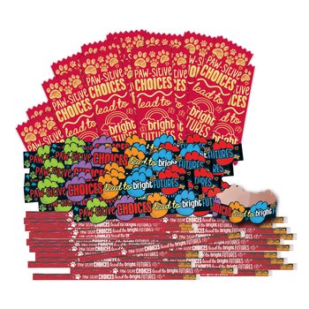 Paw-sitive Choices Lead To Bright Futures 400-Piece Theme Kit from Positive Promotions